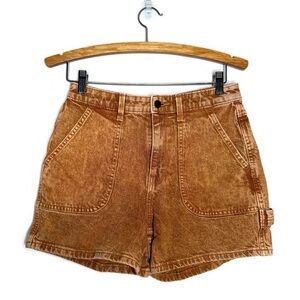 Universal Thread Highest Rise MIDI Shorts Rust Color Women’s Size 2 / 26